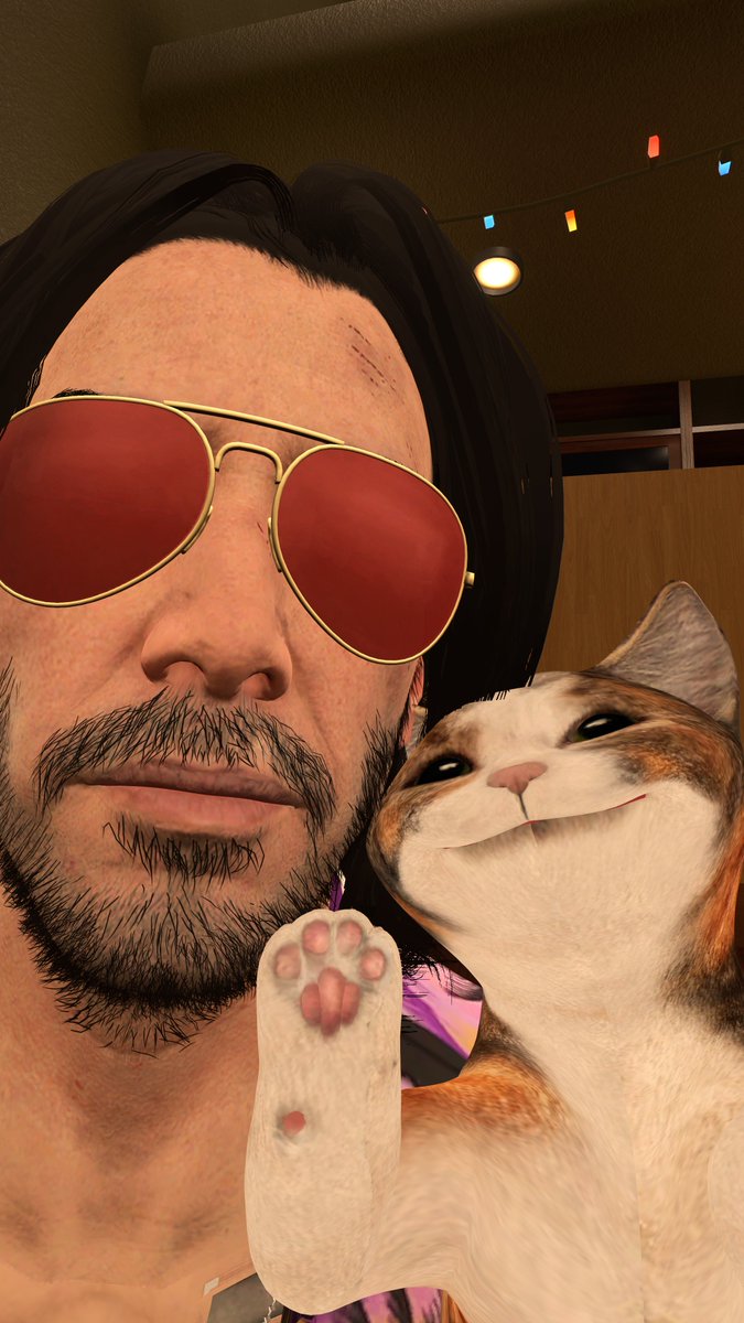 kamoshike's tweet photo. 連休前夜のVRCHAT🐈 https://t.co/ZsDaoctwnx