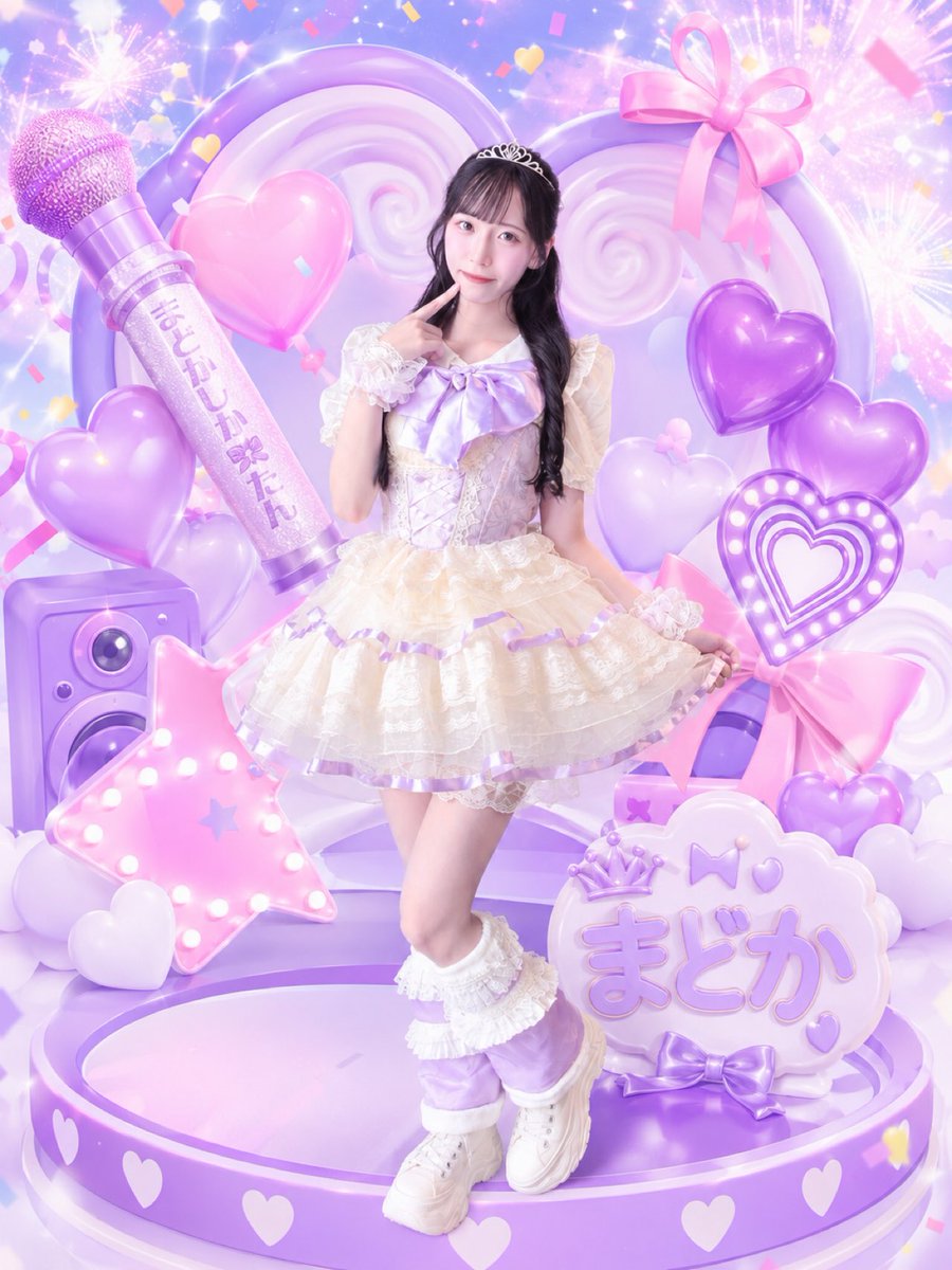 mad0ka_glitter's tweet photo. チャッピーが作ってくれた💜 https://t.co/tJZLQ1zbQW