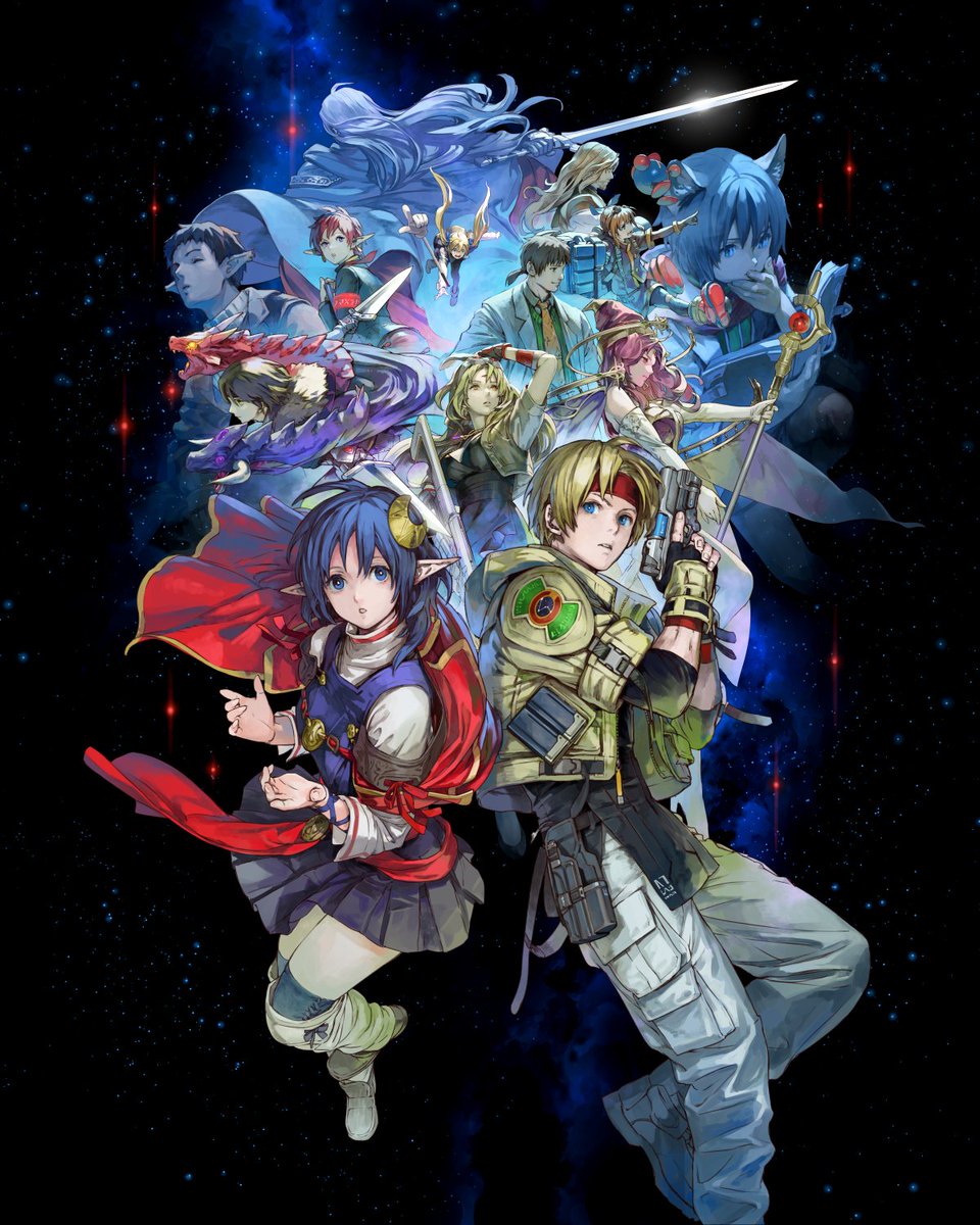 StarOcean's tweet photo. Choose from Claude or Rena and start Star Ocean The Second Story R on Nintendo Switch 2 this weekend.

Perfect for newcomers and long-time Star Oceans alike. https://t.co/o4kFMtdXo1