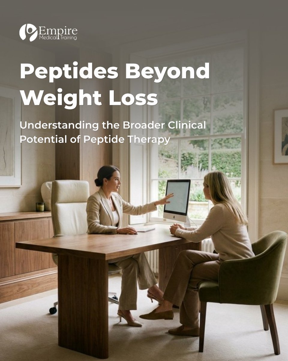 EmpireMedical's tweet photo. Peptides are short chains of amino acids that act as powerful signaling molecules, helping cells communicate and regulate essential functions throughout the body.
 >> https://t.co/zb2kvhCrQ9 https://t.co/qssQfpR6Iu