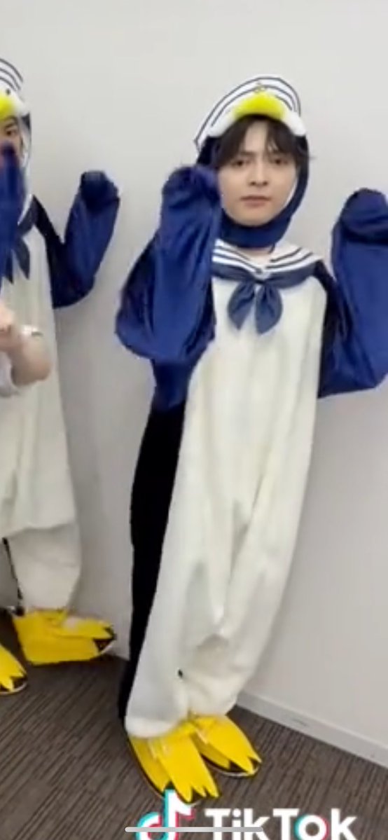 krkrmbsi's tweet photo. tiktokしおざきわんだーらんどの吉田ペンギンさんずっともにもにぽてぽてとてとてしてて何？もちもちペンギン？ https://t.co/OOalcxf9zA