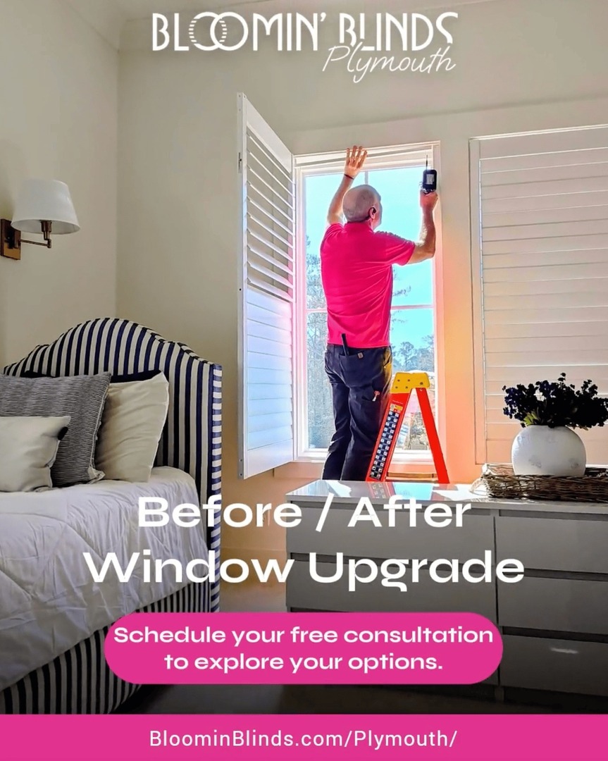 BloominBlindsPl's tweet photo. The right window treatments can completely change how a room feels.

Better light control. Added privacy. A clean, finished look for the space.

Sometimes the smallest upgrades make the biggest difference.

#BloominBlinds #BloominBlindsPlymouth #BeforeAn… https://t.co/uSlFc92WCq https://t.co/9WiH0L9RIg