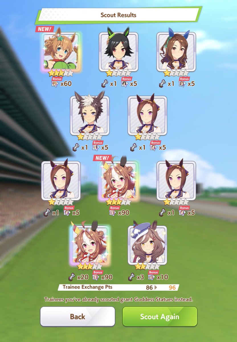 Shiroiorio's tweet photo. Im never getting this lucky again #umamusume https://t.co/uNtpxBW5Qk