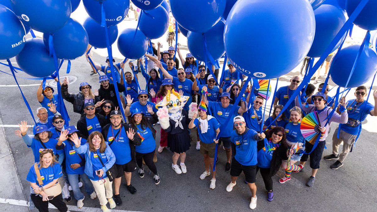 LeonardoCostaFP's tweet photo. I'm proud to see the impact BMO is helping create and grateful to everyone who helped make this Pride season so meaningful.

There's still time to make a difference. Upload a rainbow photo at https://t.co/V6IoEEwCfQ.

#ProudToWorkAtBMO

Up to $50,000 CAD https://t.co/5al6tUPuF2
