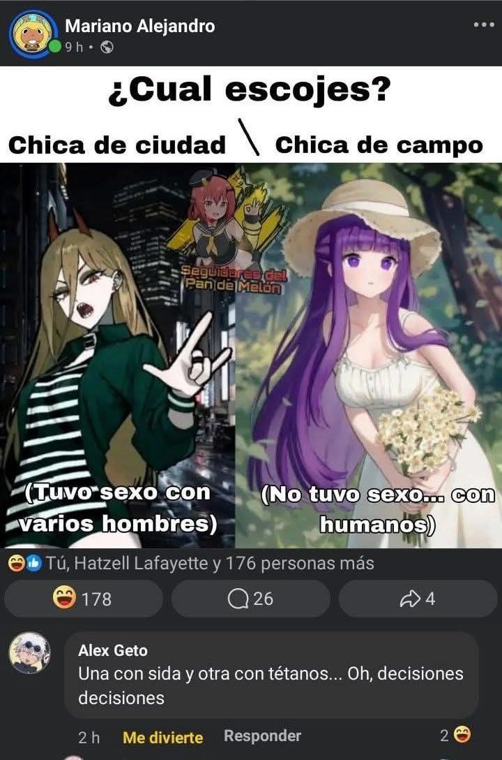 Thequequeuser's tweet photo. Los grupos de anime en Facebook son el lugar donde encontrarás a los humanos con menos neuronas https://t.co/6NMdYuxkh3