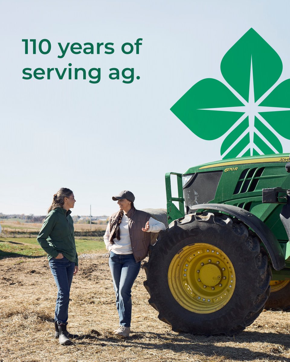 AgCountry's tweet photo. Today marks 110 years of Farm Credit. For generations of farmers and ranchers, our mission has remained the same: to serve agriculture and rural communities. Here's to many more years of serving America's producers. https://t.co/RFDefWUaS4