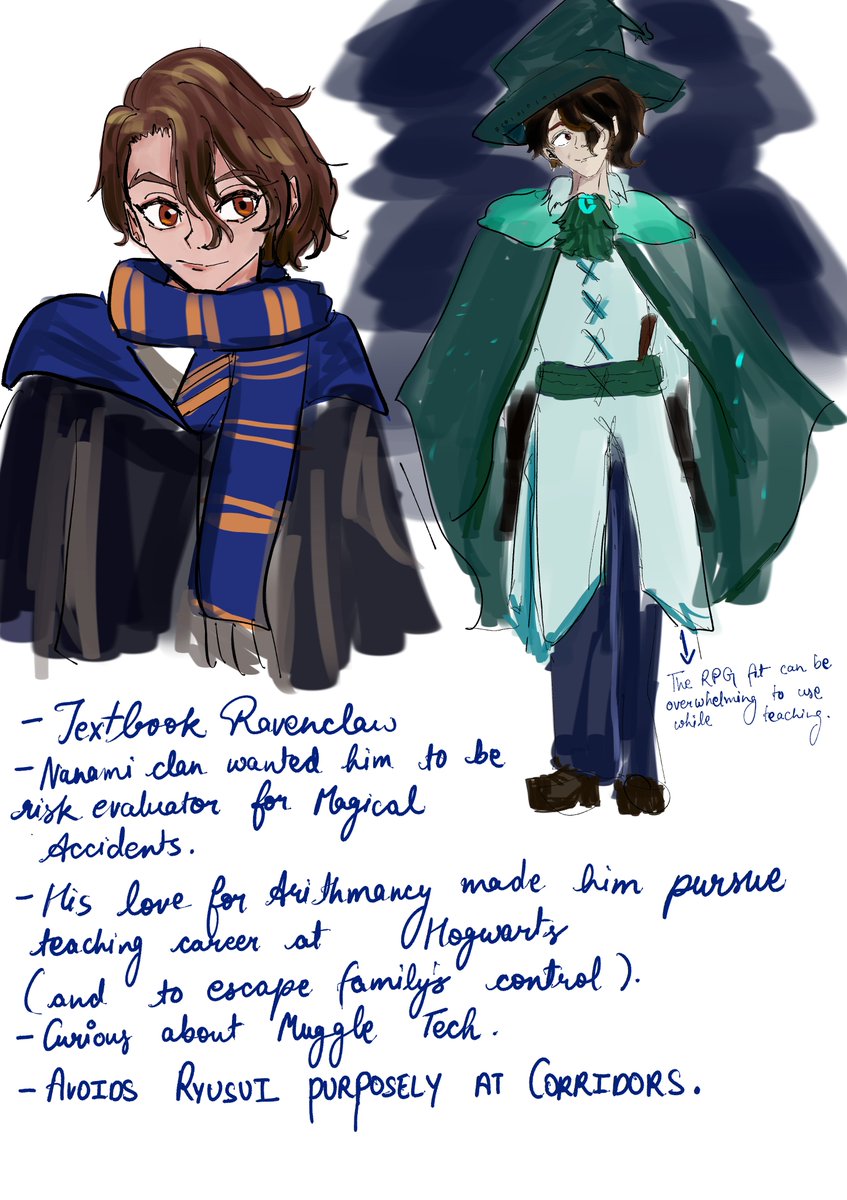kainawaal's tweet photo. Hogwarts AU https://t.co/1k8tCjVGC8