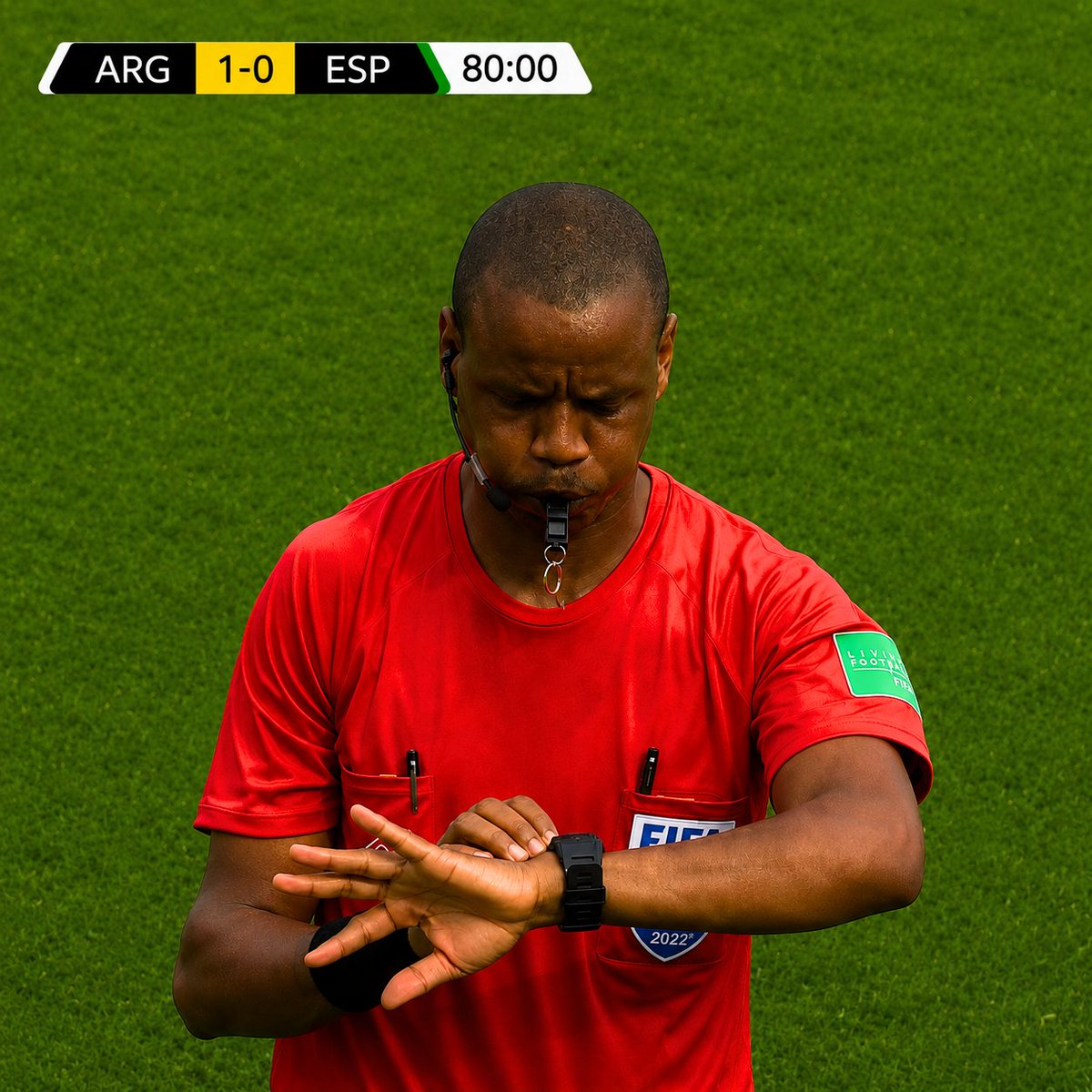 BlockBetGG's tweet photo. Had an idea for a new World Cup final promo. ⏱️ https://t.co/RVI8y46eOD
