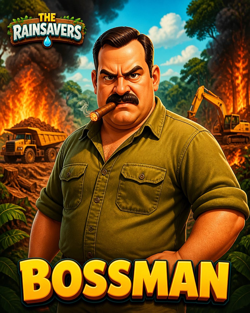 therainsavers's tweet photo. Every villain is the hero of their story, right? 💰 Bossman claims he’s bringing ‘progress’ with exotic tech, but we know the truth of his evil regime. 🎭 Is he a visionary or just greedy? 👇
https://t.co/dtU4sslmra
#TheRainsavers #Bossman #EcoThriller https://t.co/Dq5TFsFWS3