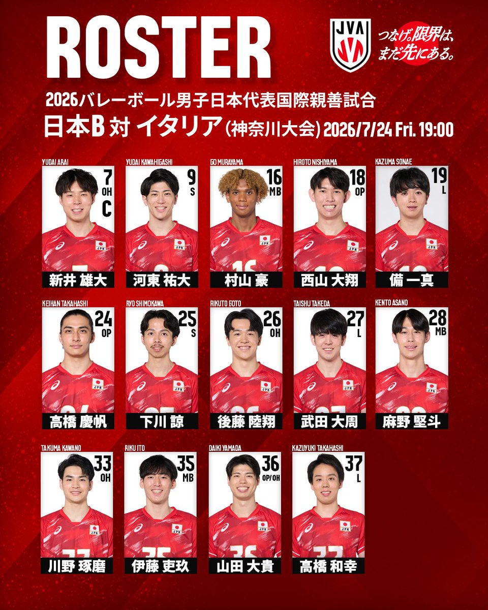 公益財団法人日本バレーボール協会 (@JVA_Volleyball) / Posts / X
