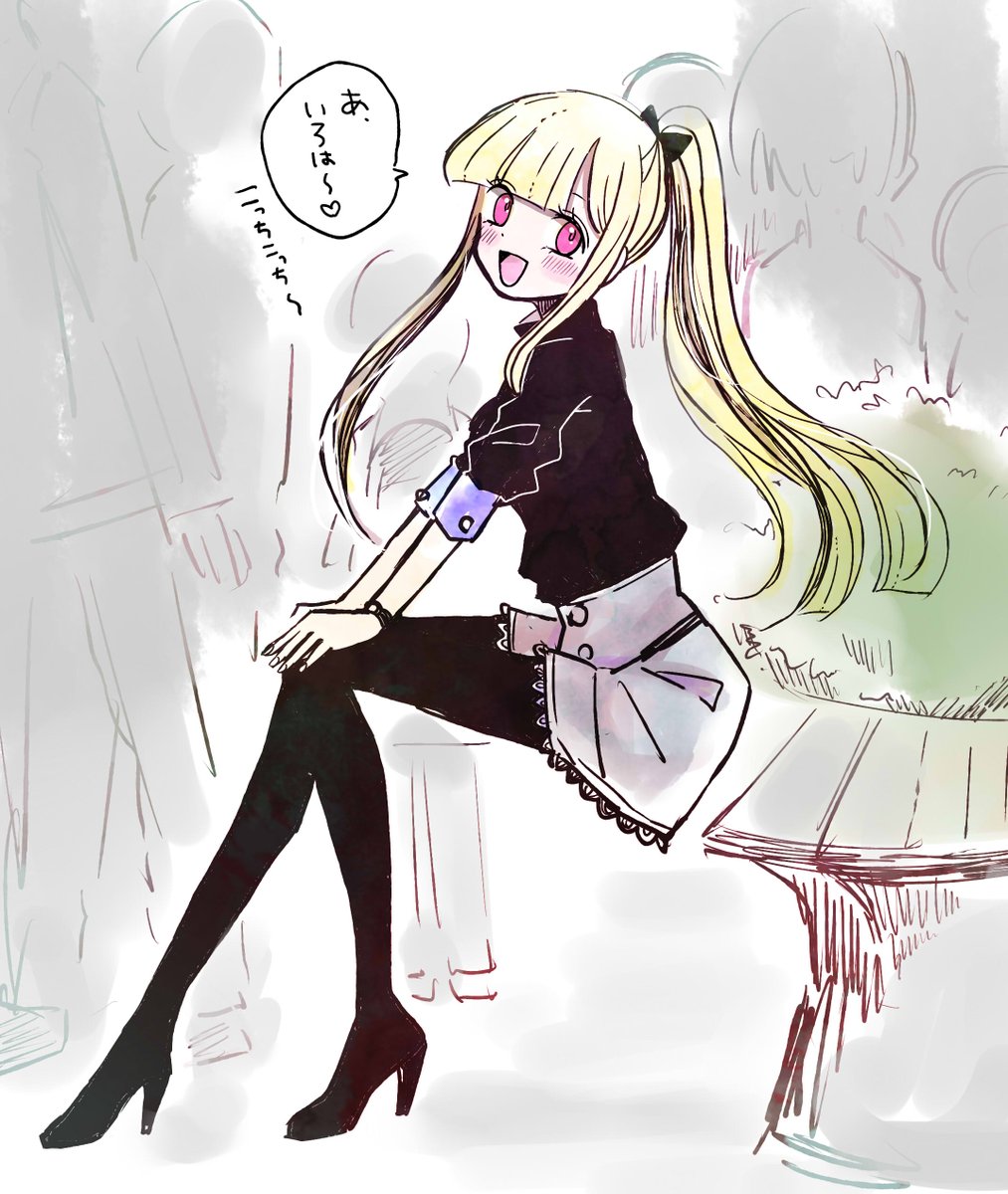 prm_srmn's tweet photo. 人ごみの中で待ち合わせするいろかぐ。（私服は趣味）
人ごみの中からも彩葉をすぐに見つけられるかぐやとかね～🥰 https://t.co/UxB6YVRw0D