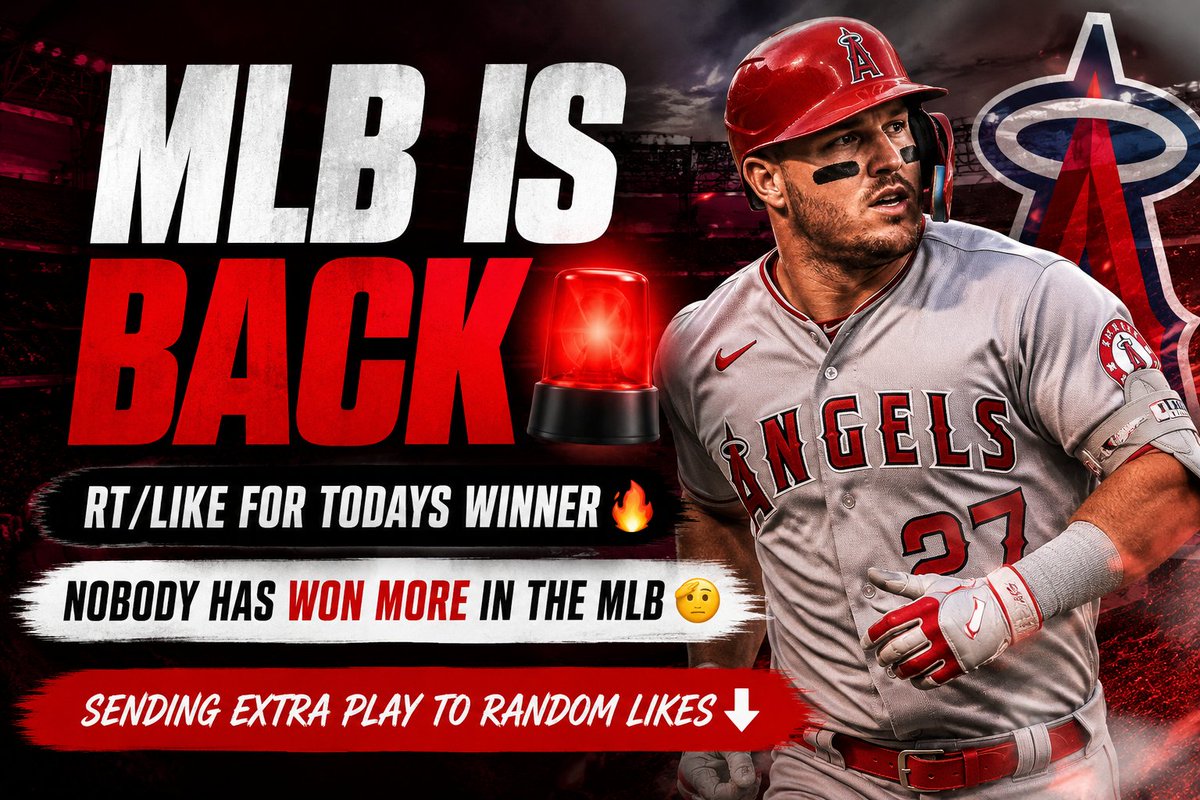 CashCing's tweet photo. RT/LIKE FOR TODAYS MLB POD 🚨

 I will Dm EVERYONE who does ✅

+68 units in MLB this season 🔥 https://t.co/RrGqAUECPO