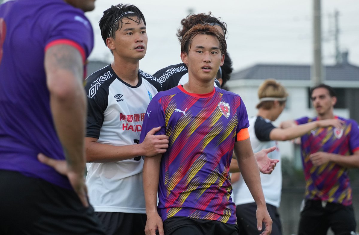 sangafc's tweet photo. 7月17日(金)湘南ベルマーレとの練習試合（18:00キックオフ）の結果をお知らせいたします。

■試合形式
135分（45×3）

■試合結果
京都サンガF.C. 1（1-0、0-2、0-2）4 湘南ベルマーレ

■得点者
(1本目)
24分 #平戸太貴
(2本目)
16分 失点
26分 失点
(3本目)
12分 失点
19分 失点

#sanga https://t.co/Yvig0nfuxG