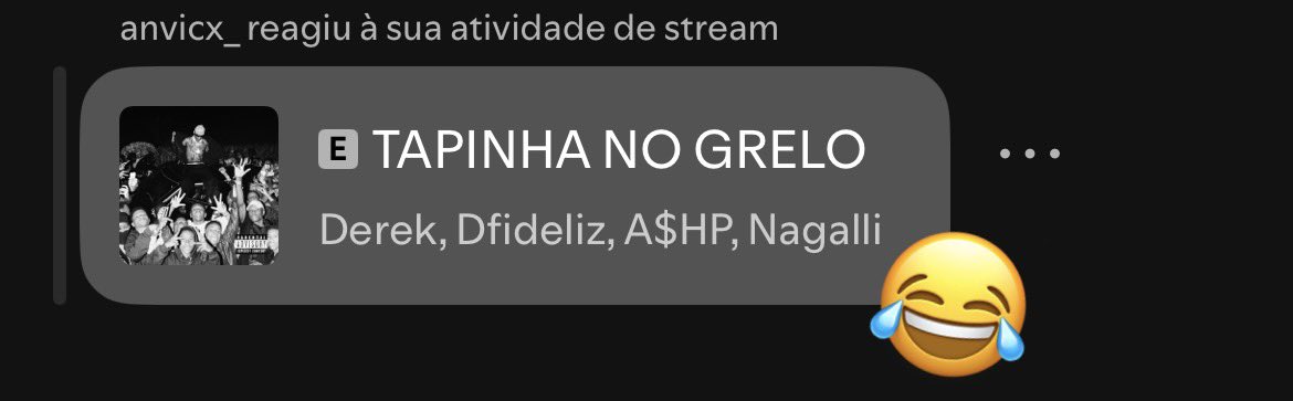 bradokeguerrero's tweet photo. eu escuto musica foda o dia inteiro e a larissa me flagrou justamente no momento que eu tava ouvindo “TAPINHA NO GRELO - Derek” trampando vsf https://t.co/5pyVwJdTd3