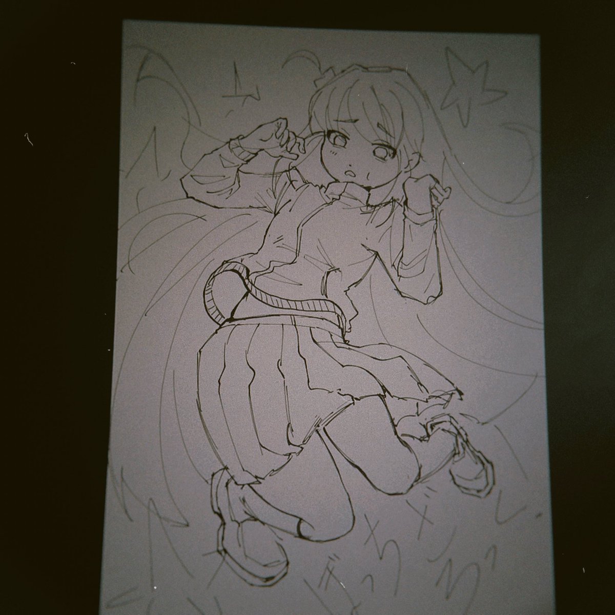 satannavi's tweet photo. 今日はちょっと風引きちゃってさ，「ぼっちざろく！」と言うアニメを見始めた．面白くて、なんか懐かしい？自分もぼっちさんのような性格があってさ，彼女の気持ちよくわかる．いま描いてる中だけど、これも大変時間かかった． https://t.co/Oo6Pj2yZKv