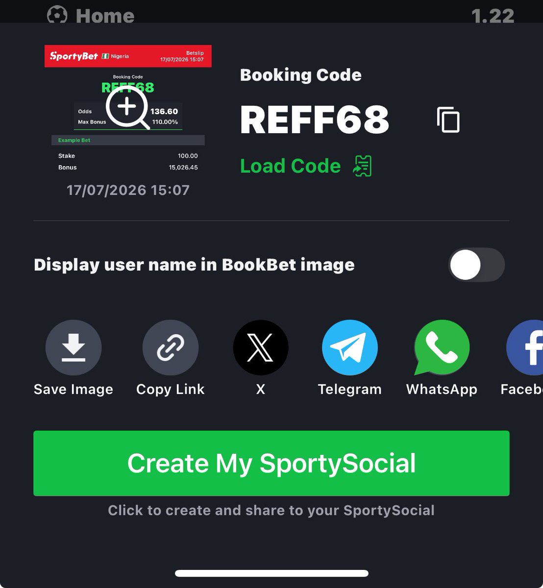 wavebetng's tweet photo. 100 odds - REFF68
35 odds - MHNL89 https://t.co/XHoLqgl0UU