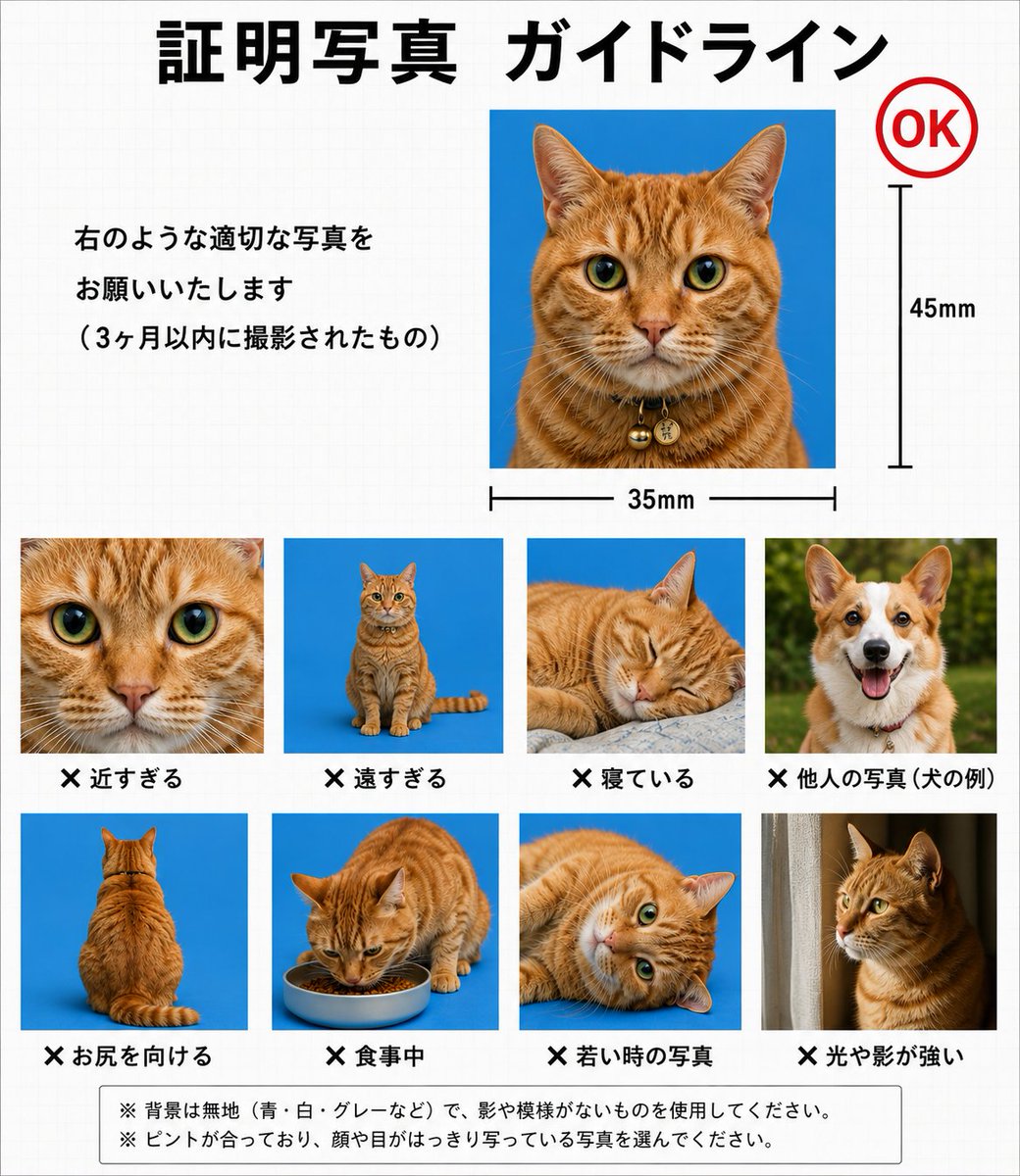 うちの証明写真もできた