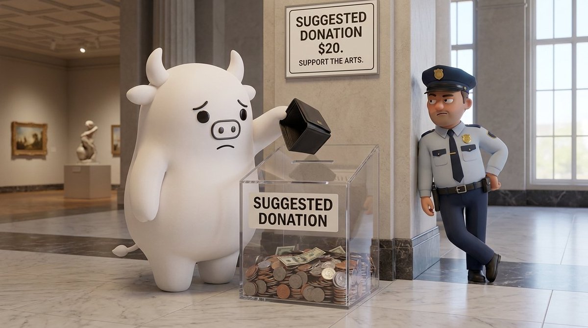 BeggyBull's tweet photo. tried to donate to the museum. nothing came out. security's been watching me for 4 minutes. 

i respect the diligence https://t.co/CG3N6LfvZX