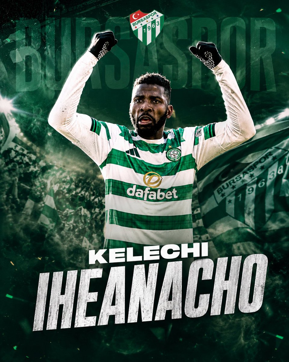 bsmedya's tweet photo. Yeni transferimiz Kelechi Iheanacho camiamıza hayırlı olsun. https://t.co/9mtWVoMY3V