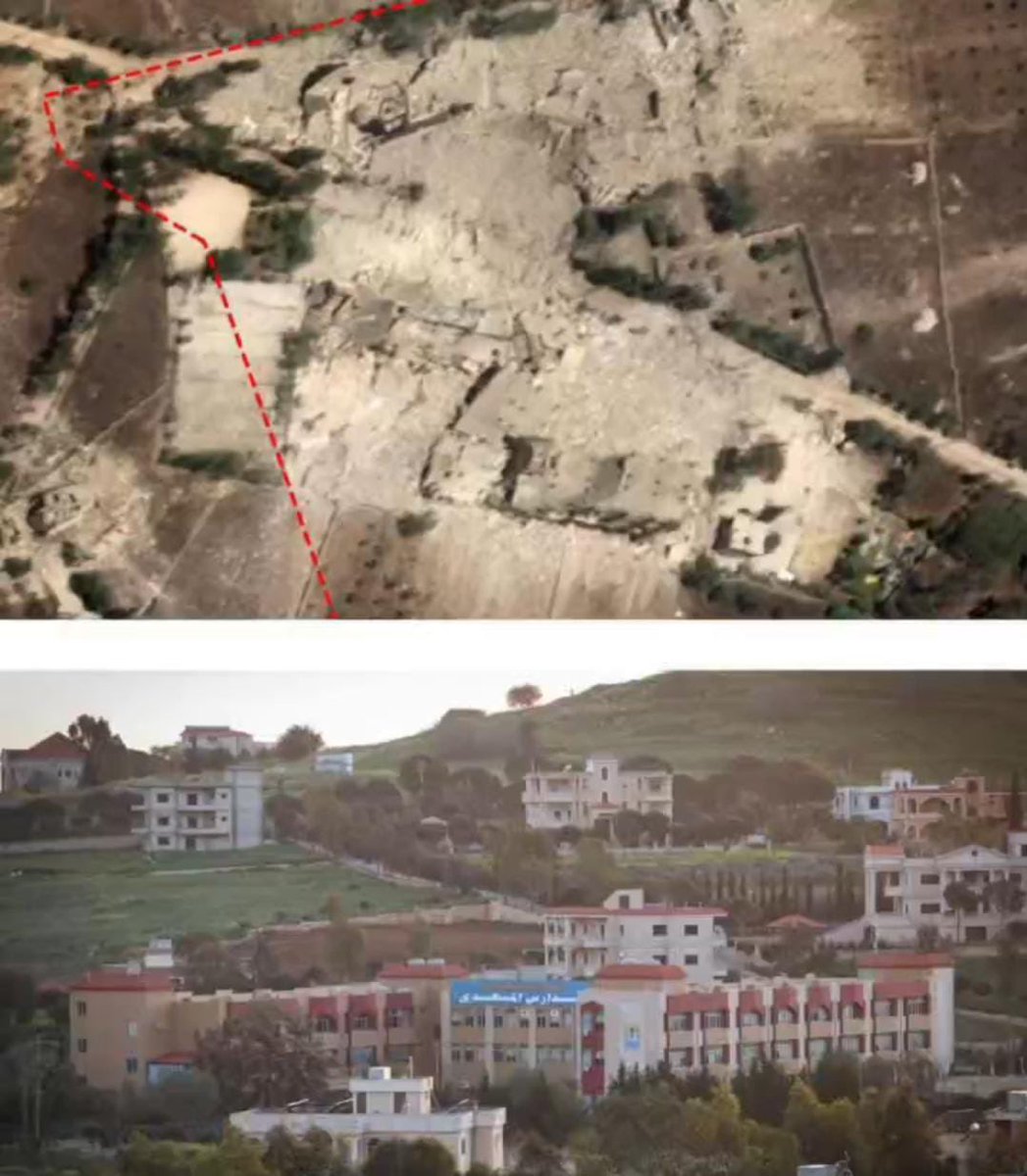 InfoSudLiban's tweet photo. L’armée israélienne a procédé à l’explosion et la destruction de l’école Al-Mahdi, dans la ville de Bint Jbeil, au sud du Liban. https://t.co/lsWJ4ZjAmT