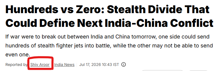 supramaniac's tweet photo. @aravind Can you highlight this GLISCO-DS stooge @ShivAroor promoting CHINA

https://t.co/OFMVpGjELi https://t.co/xsUz1DE0ib
