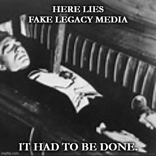 Da_Carnivore's tweet photo. @catturd2 I been trying to tell folks for years that the legacy media is part and parcel of the deep state. https://t.co/WOucohkwKT