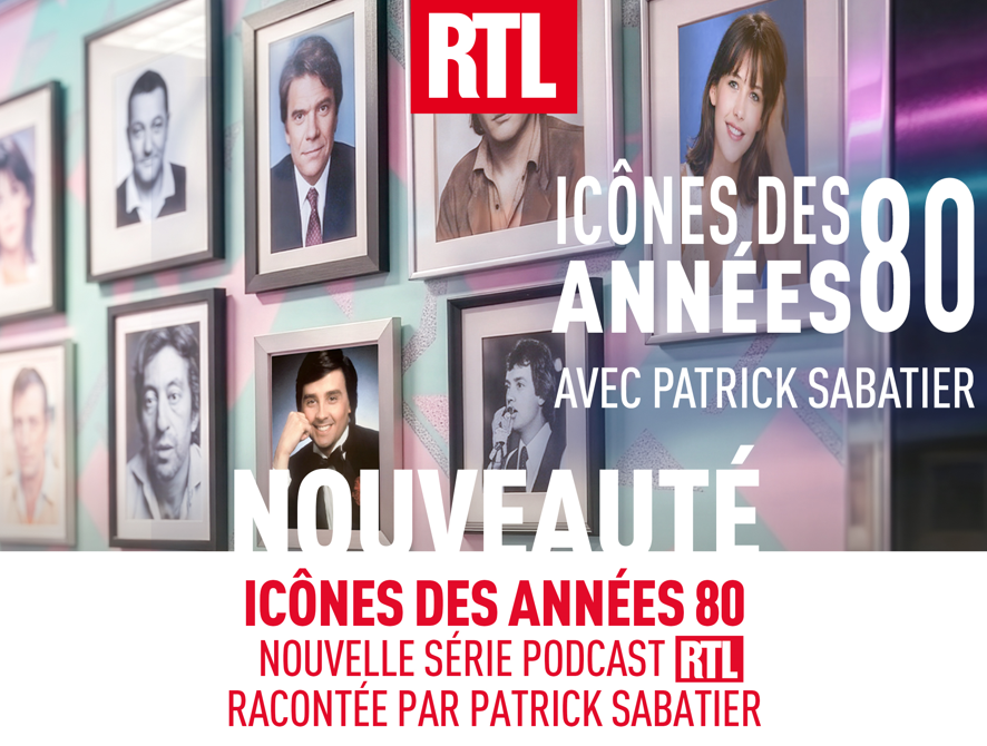 RTL_presse's tweet photo. 🔴 Nouveauté podcast : Icônes des années 80
📌 @RTLFrance vous fait redécouvrir les destins des icônes des années 80 à travers les anecdotes et les souvenirs personnels de Patrick Sabatier : Coluche, Dalida, Sophie Marceau, Gainsbourg...
➡️Déjà dispo : https://t.co/jDbMPU2elK https://t.co/Uwdh26aYlE
