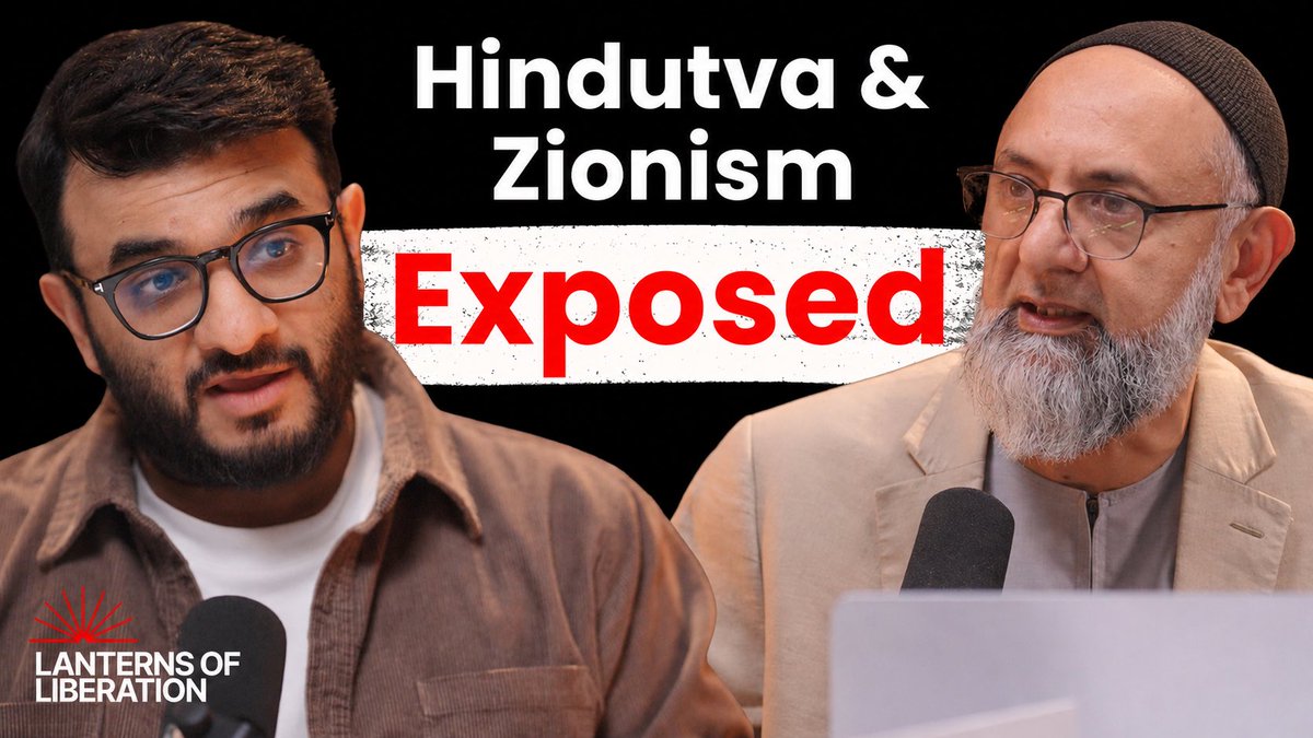 thelanternspod's tweet photo. 🕯️ It's live. Two ideologies. One dangerous flirtation.

Azad Essa | Hindutva &amp; Zionism: A Dangerous Flirtation.   An unfiltered conversation on the growing relationship between Hindutva and Zionism, what it means and why it matters.

▶️ YouTube -https://t.co/nKxJuggmHr https://t.co/bhs3LYPtLW
