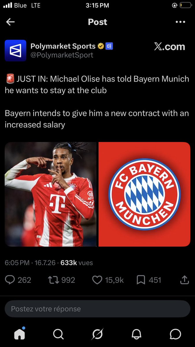 Freedharry7's tweet photo. @ActuFoot_ Je commence sincèrement à douter de la crédibilité de vos post. https://t.co/6WB2F6SBmW