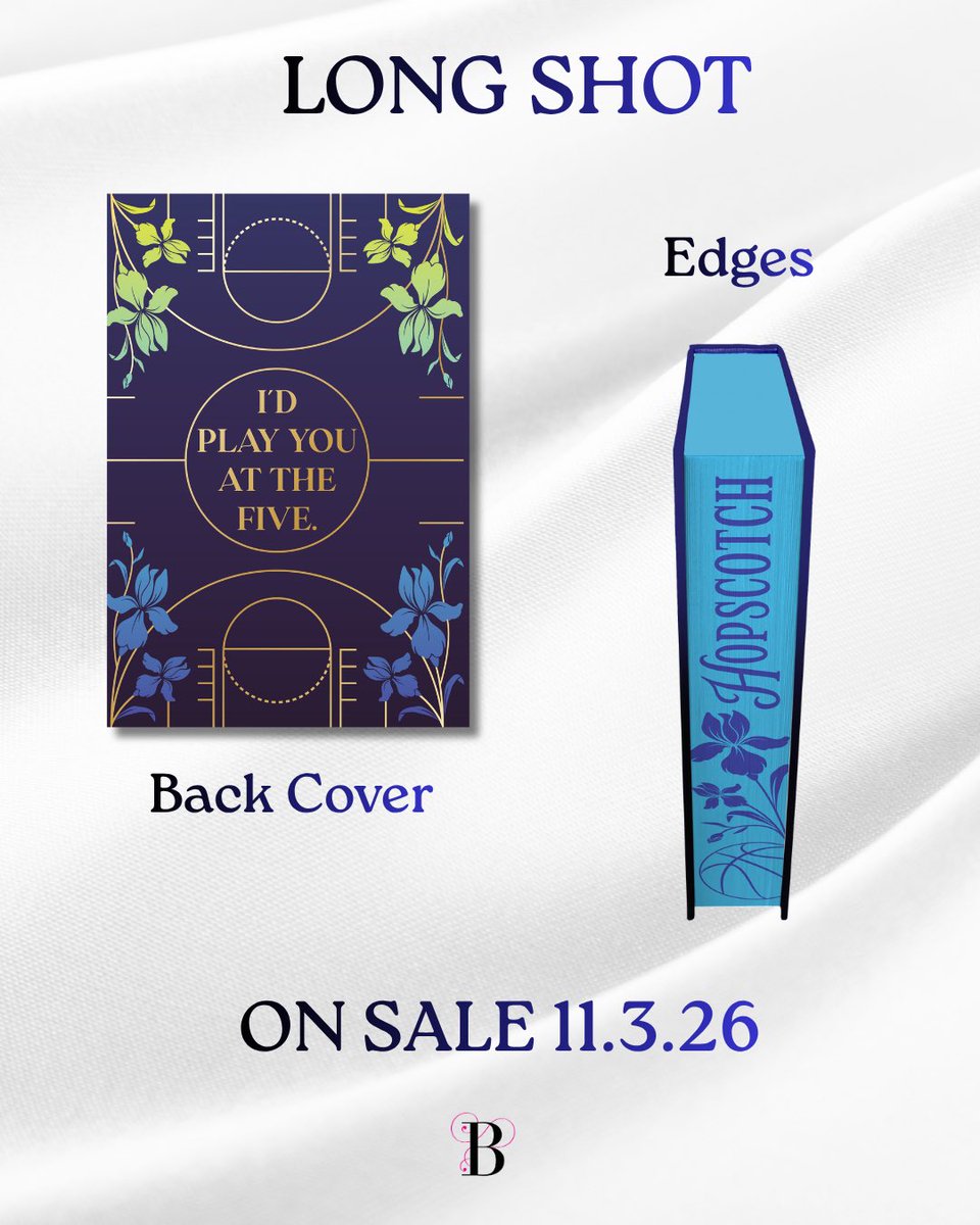 kennedyrwrites's tweet photo. Thrilled to share the Collector’s Edition hardcovers for the HOOPS series!

Release Schedule 
🏀 Long Shot - November 3, 2026
https://t.co/6pRkhQTuaD

🏀 Block Shot - February 2, 2027
https://t.co/4evDntseuu

🏀 Hook Shot - May 4, 2027
https://t.co/2QRbHyxrlR https://t.co/ljeGftd17c