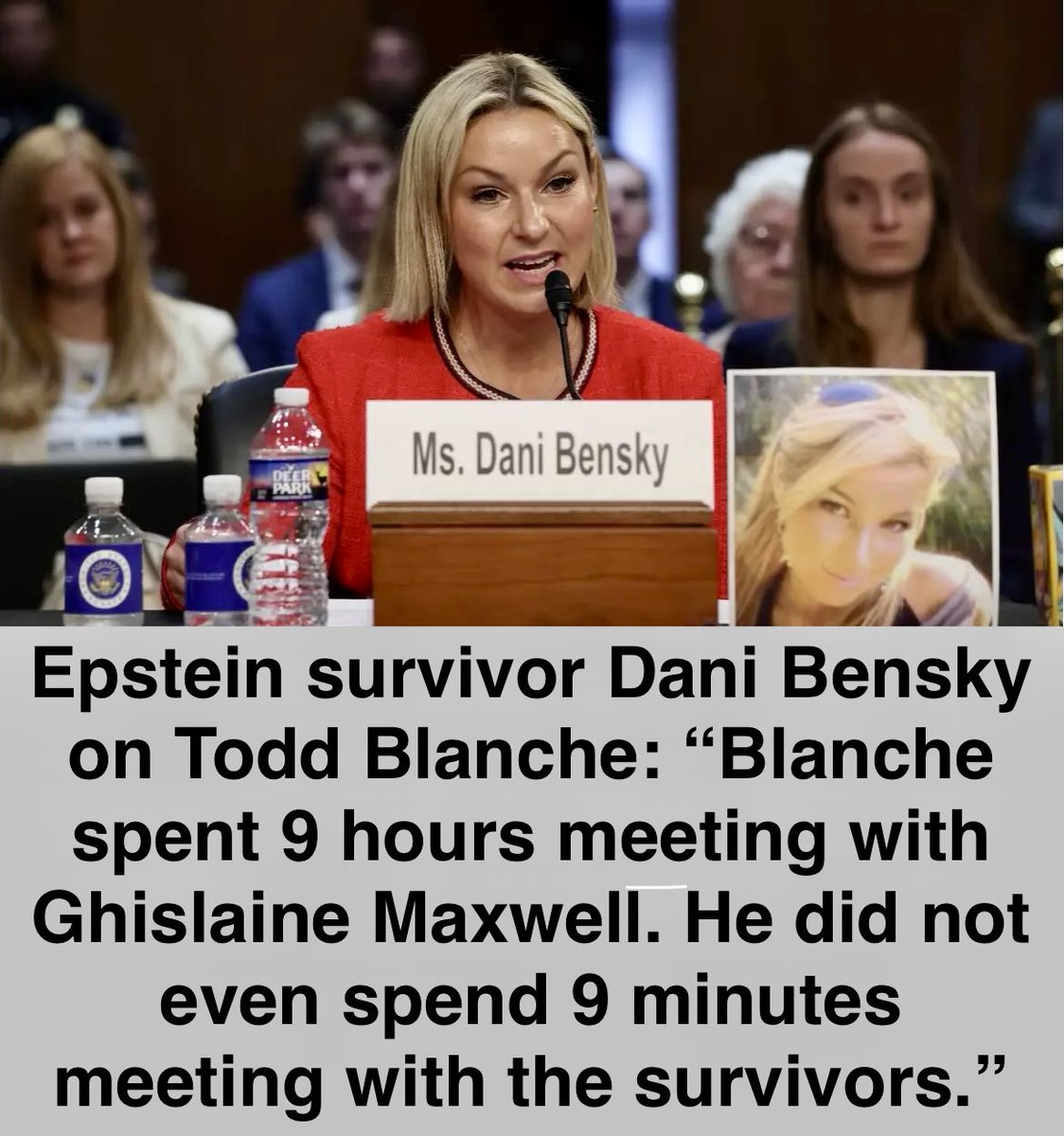bluhue123's tweet photo. Raise your hand ✋ if you STAND with Dani Bensky https://t.co/DfcsaALQrI