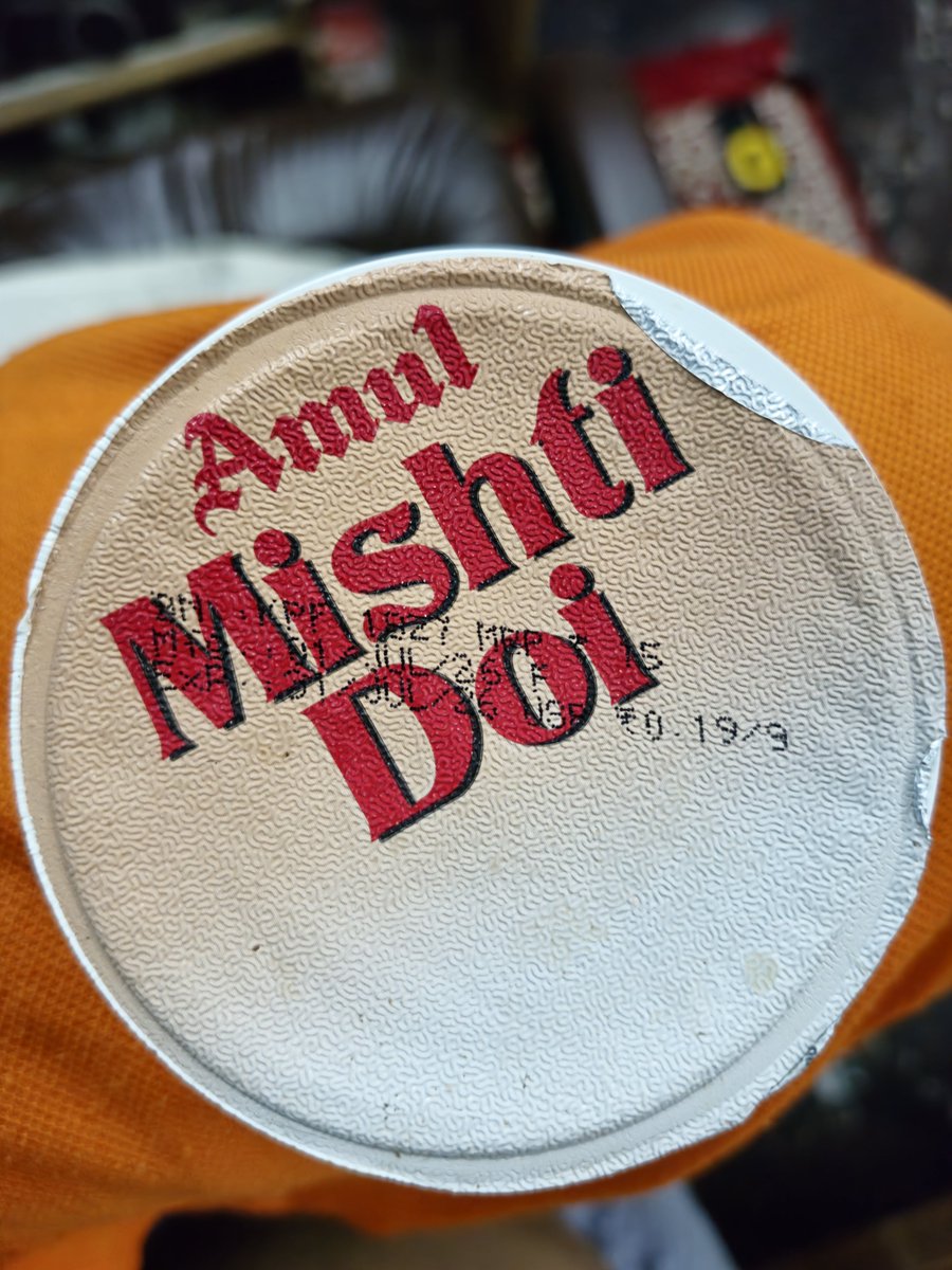 PrithuDeb1's tweet photo. You wouldn't intentionally put the MFD and EXP dates just over the brand name, in the most illegible Font Size and Color, so that people can't read the exact dates, would you? 
@Amul_Coop @consumerforum_ https://t.co/sX4QiL2QsP