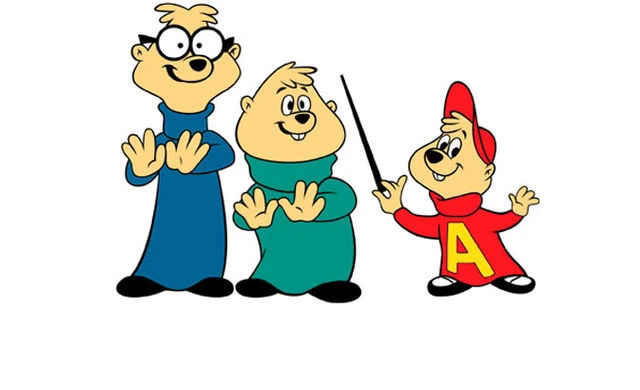 Gusgux's tweet photo. Alvin y sus hermanos, aunque actualizados a los 80s y 90s siguen la línea de los originales de 1960. 

Las chippettes fueron creadas en los 80s con una sensibilidad diferente, básicamente persiguiendo el público femenino. 

Desde entonces ya los han rediseñado varias veces. https://t.co/lhxlnG2YNn