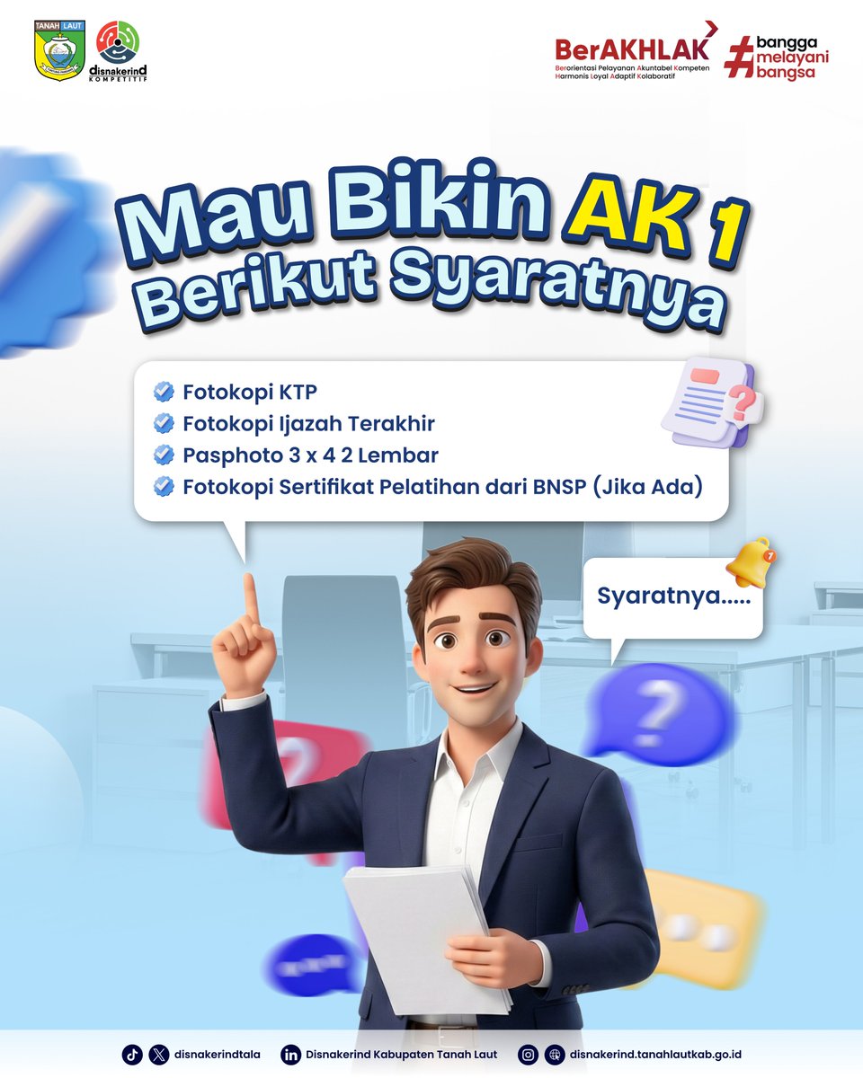 DisnakerindTala's tweet photo. 📢 LOKER WPR GROUP TANAH LAUT!

Dibutuhkan segera:
1️⃣ Team Leader Admin (Min. D3/S1) 📍 Pelaihari
2️⃣ Driver DT (Punya SIM BII Umum &amp; Exp Hino 500) 📍 Asam-asam

Daftar langsung via link berikut:
🔗 https://t.co/LtJ2Uj0AMP
Info/WA: 085252776082

RT yuk! #LokerTala https://t.co/Ap3VRciew1