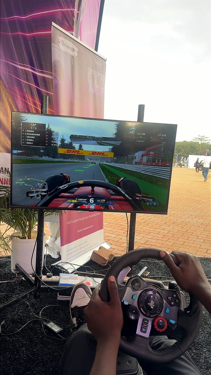 SprintUg's tweet photo. Day 1: DONE. 
Day 2: READY. 
Don’t just experience the Auto Show 🔥level it up. 

Come visit the Sprint UG booth tomorrow to get online with our ultra-fast WiFi and dive into our mind-blowing VR experience. 

You’ve got to try it to believe it! 🏎️🕶️

#SprintUG #AutoShowUganda #VR #KololoGrounds #Connectivity
