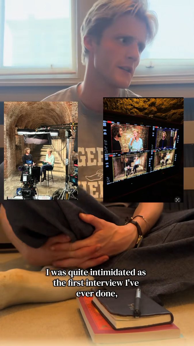 moontriangles's tweet photo. It seem this BookTok guy got a chance to interview Andy for The Uprising movie recently! Not sure when was this interview shot or where it is. He said it will come out in a month or 2!

Source: https://t.co/Upitt8mPFV https://t.co/V6uznkJoFW