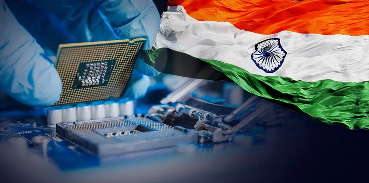 Elevate_Edge's tweet photo. 1/ 🚨 India's biggest semiconductor push yet.

The Union Cabinet has approved ISM 2.0 with a ₹1.27 lakh crore investment.

This isn't just about building chip factories anymore.

It's about building an entire semiconductor ecosystem.

Here's what it means 🧵👇 https://t.co/FGxdMP4BzT