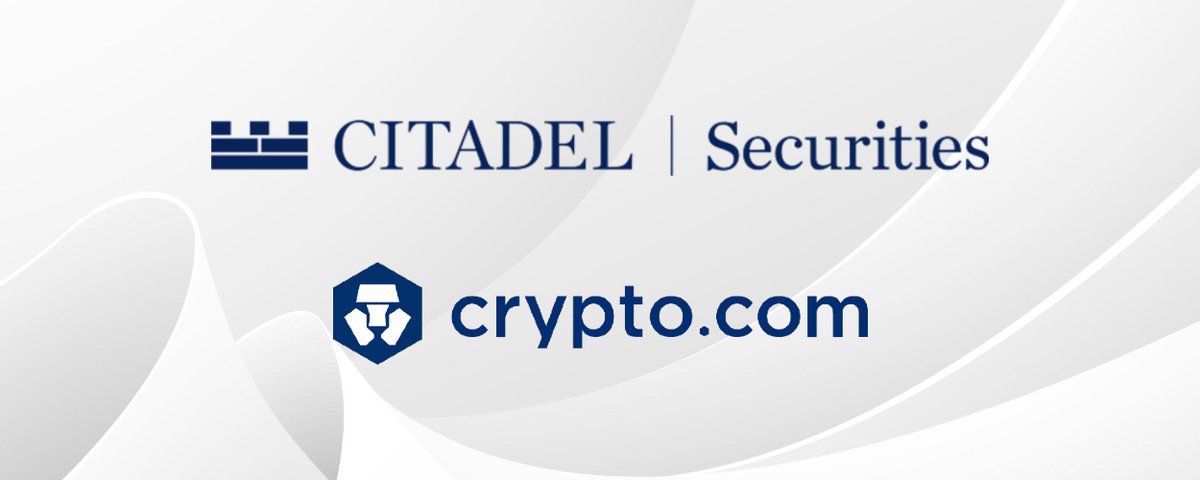 coinpasar_'s tweet photo. Citadel Securities has invested US$400 million into Crypto com. The investment will drive the company's expansion towards other asset classes such as tokenised securities and derivatives.

https://t.co/NsPfn1QkTp https://t.co/ugICN1rFJb