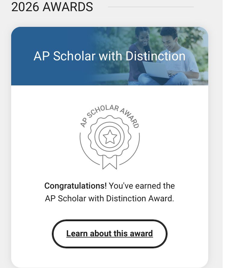 AnthonySDelgado's tweet photo. Got my AP Test awards yesterday! Proud to receive 4’s and 5’s on all 5 tests I took this school year during our baseball playoffs run. 
#StudentAthlete #TPD #BAMO
@DripFB @dstigerbaseball @CoachGZimmerman @delossae17 
@CoachKyleBeyer @CoachKSigler @CoachAdayMac11 @CoachRegalado @CoachBhakta @DanSwanstrom @Coach_Thakkar @CoachWoody2 @CoachRotch @_CoachWarner @CoachStoNGo @David_Josephson @CoachDaft @CoachMcGuire_ @coach_jonke @coachDjackson1 @JoshJosefczyk @paupaupau5 @CoachBlalock44 @CoachSamKent @MuellerFBCoach @CoachYoung_7 @COACHMCLAU @CoachQ_Carter @CoachGezella @CoachPassante