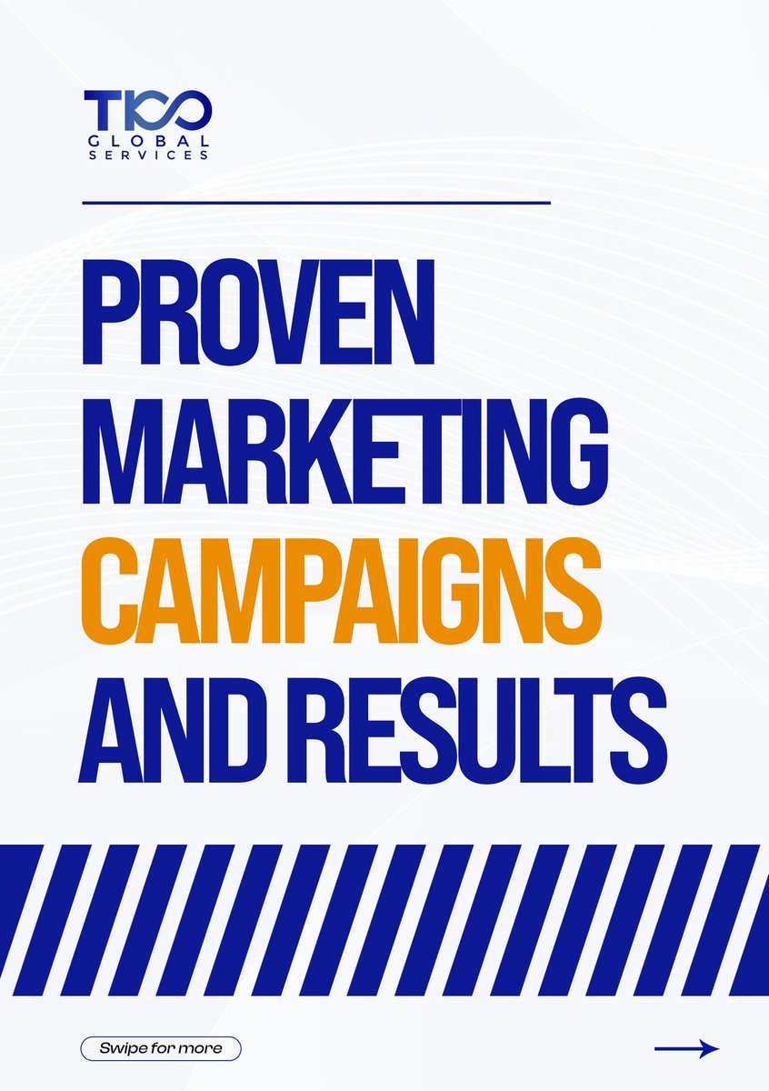 servicesbytko's tweet photo. PROVEN MARKETING CAMPAIGNS &amp; RESULTS ✅

S W I P E ! 👉💙

#servicesbytko #tkogloballtd #marketing #branding #partnership https://t.co/TQD0dlQy2V
