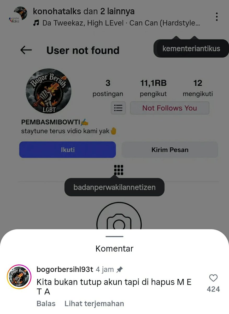udangsausmanis's tweet photo. JUST IN: akun Zionispesek tumbang wkwkwkwk https://t.co/MMn0uQxxao