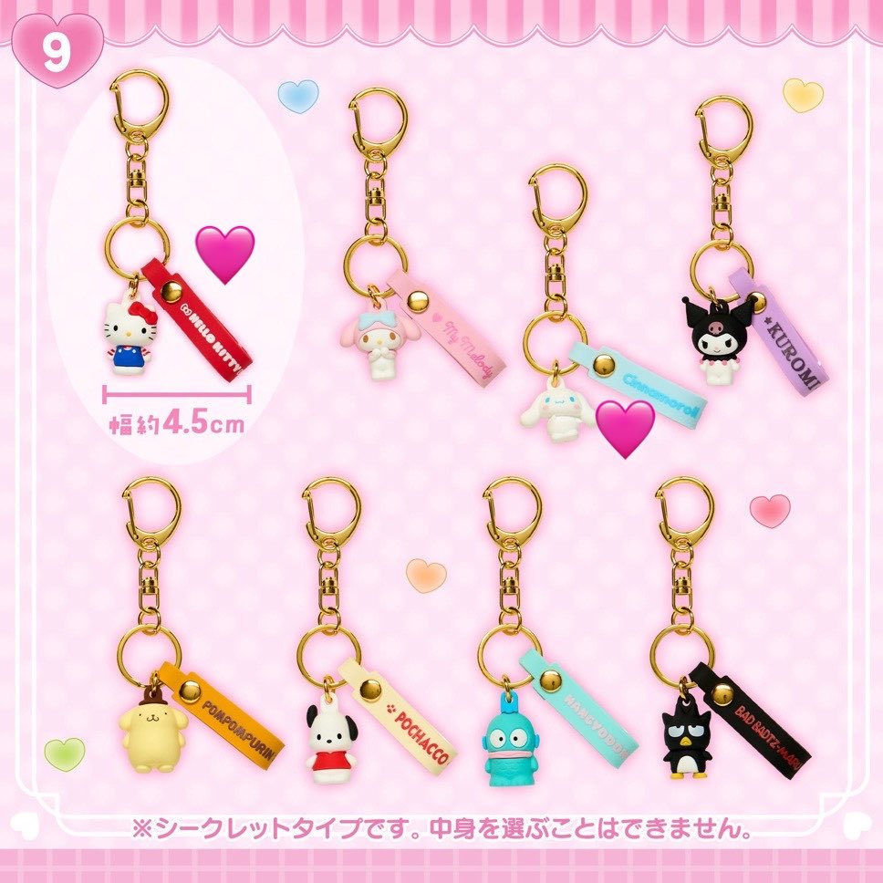 ua_shaaa's tweet photo. サンリオ Sanrio Mini Sanrio シークレット立体キーホルダー風ミニチャーム

【譲】ポムポムプリン、クロミ

【求】キティ、シナモン

交換方法:郵送
お気軽にお声掛けください🙌🏻 https://t.co/Cv94ITA0Fv
