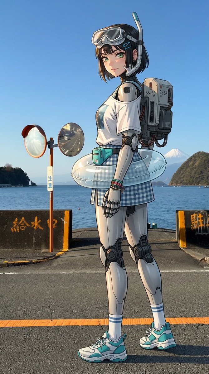 tqem76's tweet photo. 服装研究さんからプロンプトをお借りしました。
ロケ地:内浦長浜
#SS53
#AIart️️️️️️️️️️️️️️️️️️️️️️️️️️️️️️️️️️️️️️️️️️️️️️️️️️️ https://t.co/3AniyvM2yZ