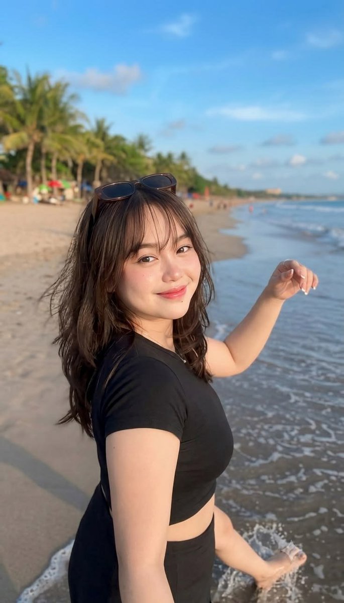 Golden Hour Beach Portrait