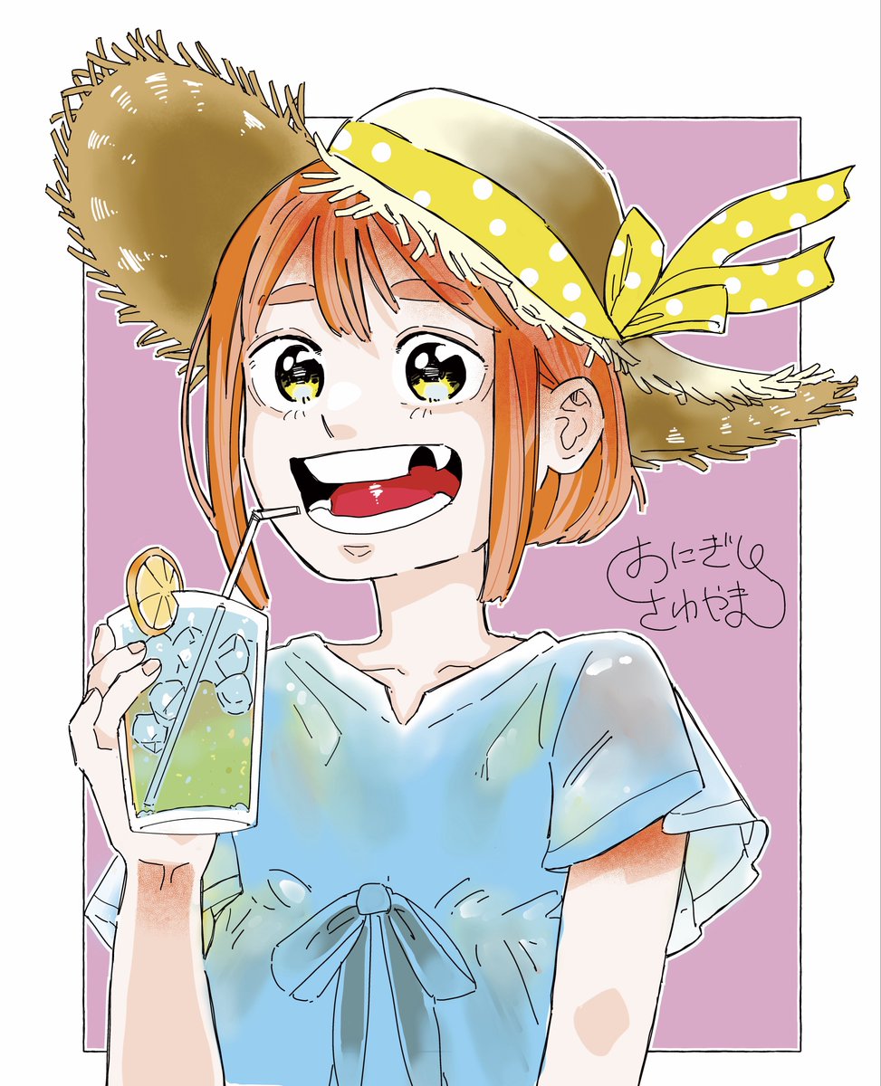 shimeji_pppanda's tweet photo. たまにはカラーイラスト
夏だね〜☀️⚫︎3⚫︎ノ
#イラスト https://t.co/bvES0J2ufK