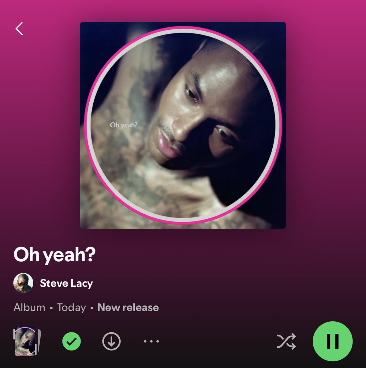 ByDobson's tweet photo. this is the best Steve Lacy album to date…

it’s absolutely gorgeous at points, and I think there’s only a few moments where the album falls short of the mark

the soundscape is beautiful, and I love the direction he takes with the lyrical themes https://t.co/IbN5df944i