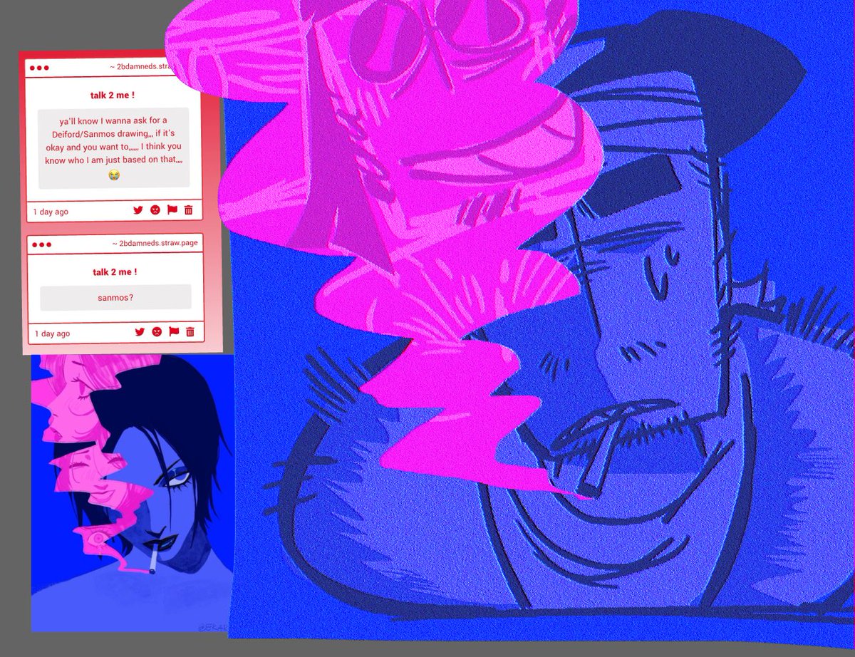 sawyerpilled's tweet photo. #madnesscombat #sanmos strawpage reqs heavy inspo / reference: @/EKAR1N https://t.co/eFnwdk40NJ