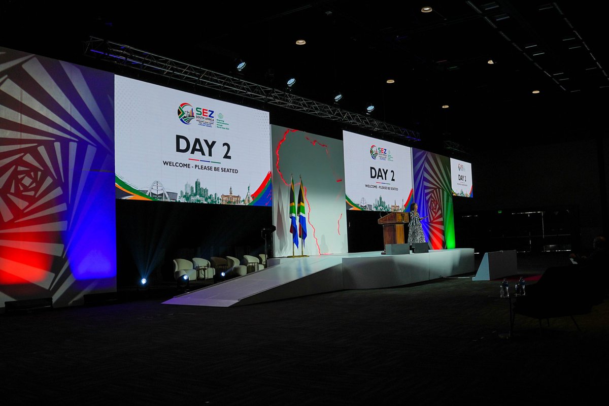 VuyiswaRamokgop's tweet photo. Honoured to join Day 2 of the 2nd Annual International SEZ Conference, contributing to the discussion: "Why Invest in SEZs Now?"
#GrowingGautengTogether #SEZConference #Investment #JobCreation #EconomicDevelopment https://t.co/SPTztPeI3B