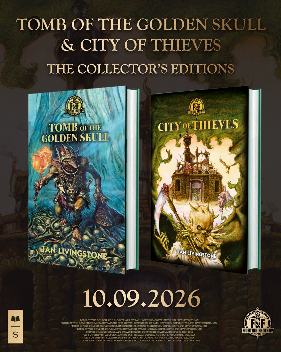 Fighting Fantasy Adventure Gamebooks tweet media