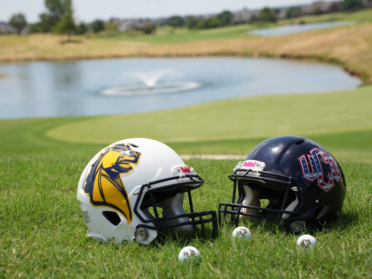ucoathletics's tweet photo. We are two weeks away from UCO Football's annual golf tournament fundraiser and there are limited spots remaining!! 

SIGN UP TODAY: https://t.co/FhfTAxtvSa

@ucobronchofb x #RollChos https://t.co/53SGN52nY4